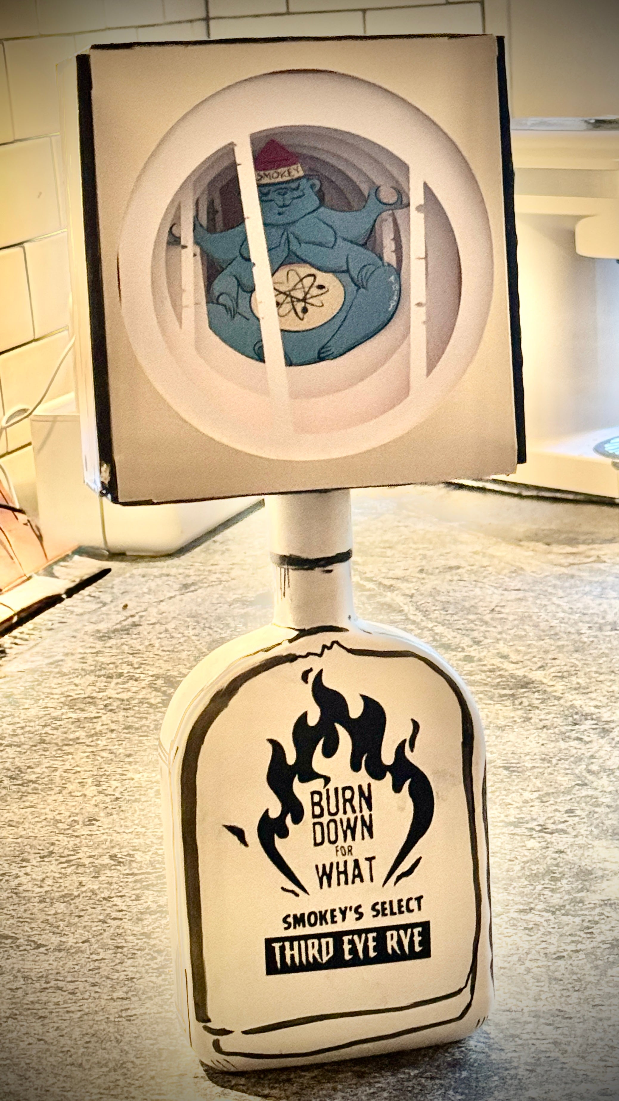 Burn Down For What Shadowbox