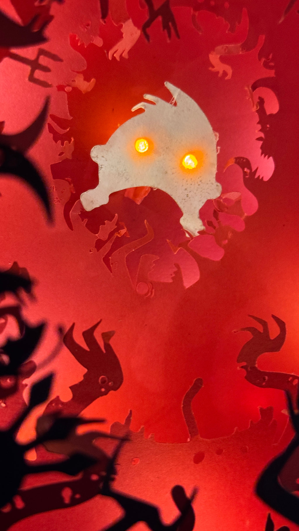 Nightmare Fuel Shadowbox Installation