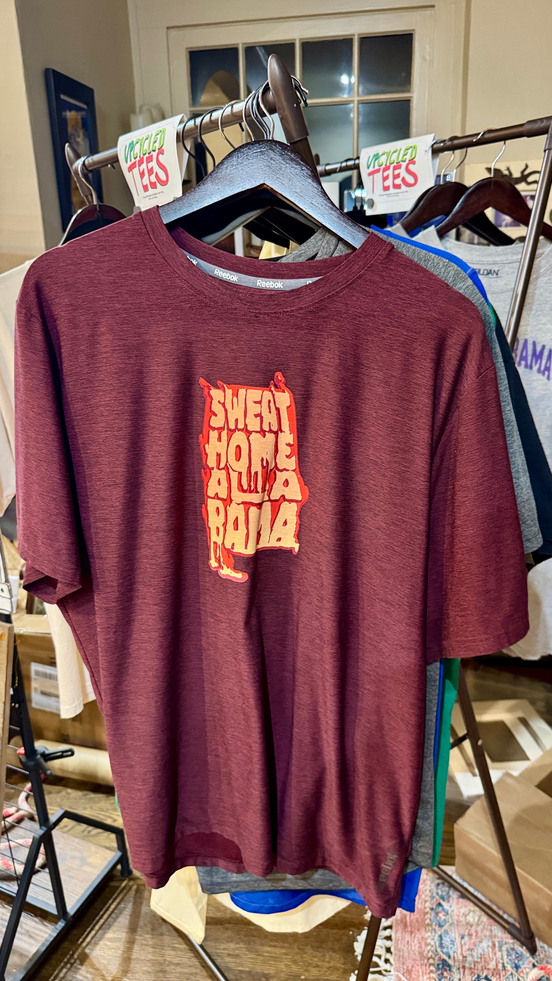 Upcycled Tee - Sweat Home Alabama