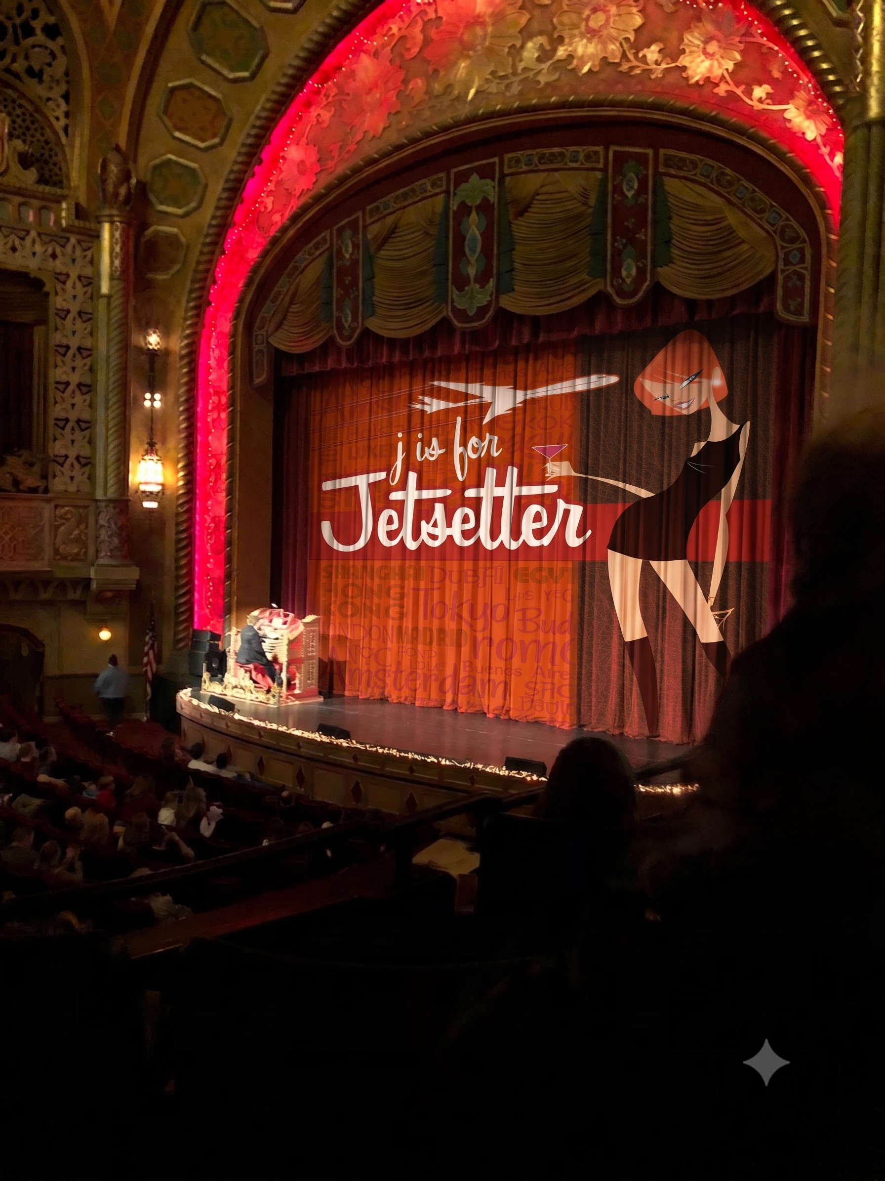J is for Jetsetter Print